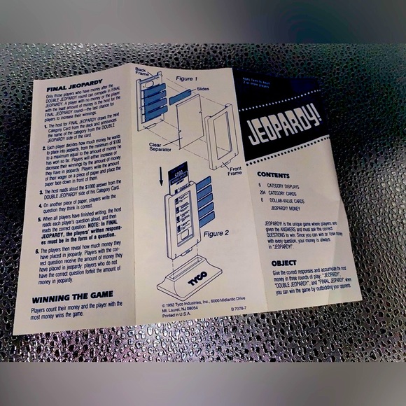 Vintage “Jeopardy” Board Game 1986 Collectors - Jackpot Find - Picture 7 of 9